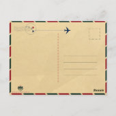 Lahaina Maui Hawaii Retro Sunset Souvenir 1950s Postkarte (Rückseite)