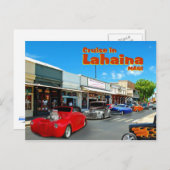 Lahaina Maui Postkarte (Vorne/Hinten)
