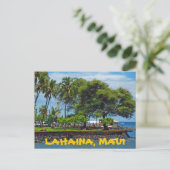 LAHAINA, MAUI POSTKARTE (Stehend Vorderseite)