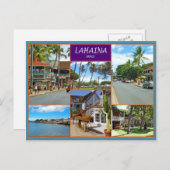 Lahaina Maui Postkarte (Vorne/Hinten)