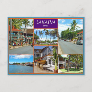 Lahaina Maui Postkarte