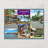 Lahaina Maui Postkarte (Vorderseite)
