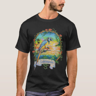 Lahaina, Maui Vintager tropischer Sonnenuntergang- T-Shirt