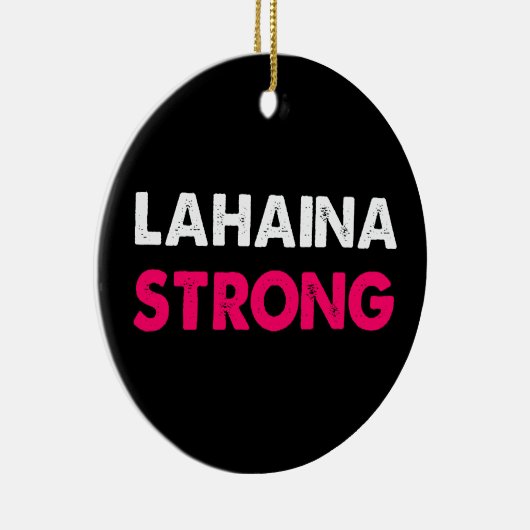 Lahaina Strong Keramik Ornament (Rechts)