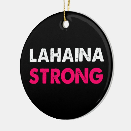 Lahaina Strong Keramik Ornament (Links)