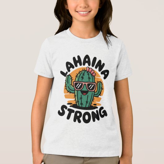 Lahaina Strong Tri-Blend Shirt (Vorderseite)