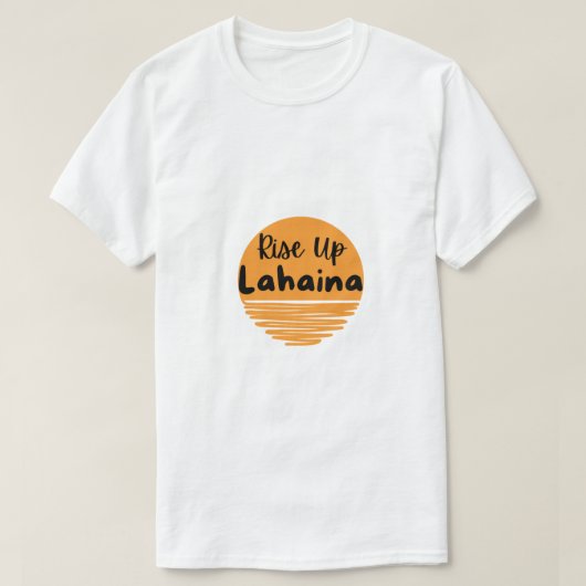 Lahaina Sunrise aufsteigen T-Shirt (Design vorne)