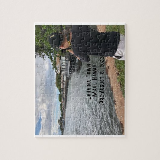 Lahaina Town, Maui, Hawaii (Pre-August 8, 2023) Puzzle (Vertikal)