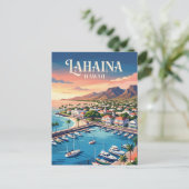 Lahaina USA Postkarte (Stehend Vorderseite)