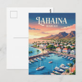 Lahaina USA Postkarte (Vorne/Hinten)