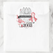 Lahainaluna Class 2003 Round Sticker (Tasche)