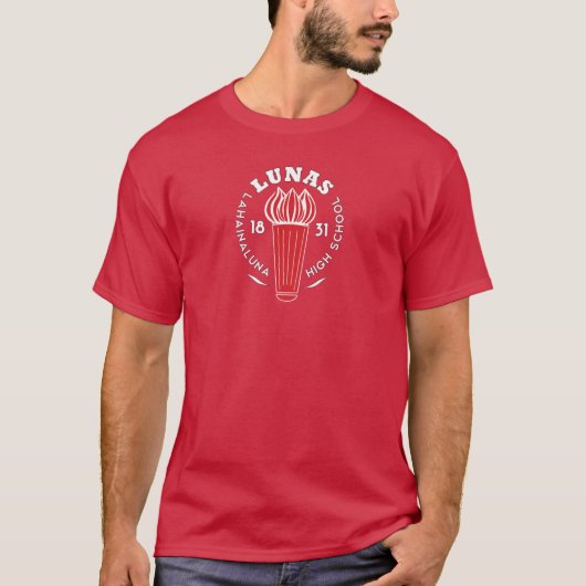 Lahainaluna High School Torch T-Shirt (Vorderseite)