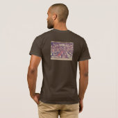 Lahiffs Taverne Postcard T - Shirt (Schwarz voll)