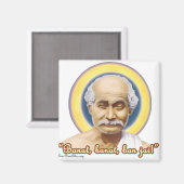 Lahiri Mahasaya Magnet LM01 (Vorderseite/Rückseite)