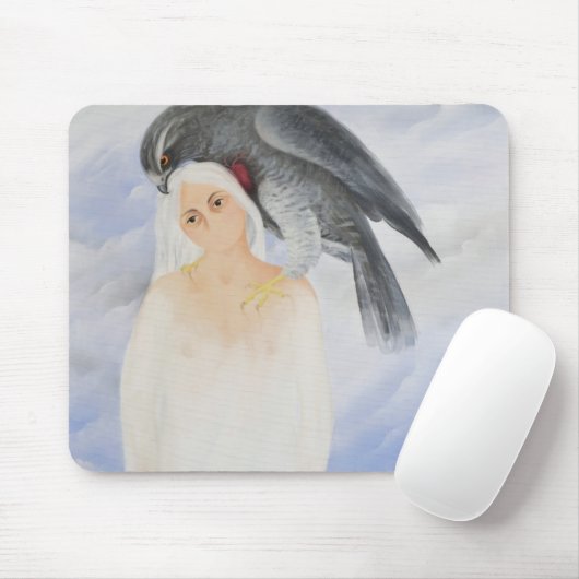 Lähmendes Gewicht des Gewichtsgewichts auf mir Mousepad (Mit Mouse)