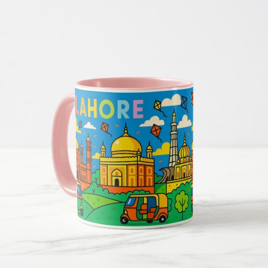 Lahore Coffee Mug Tasse (Vorderseite Links)