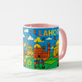 Lahore-Kaffeetasse Tasse (VorderseiteRechts)
