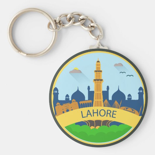 LAHORE MINAR-E-PAKISTAN SCHLÜSSELANHÄNGER (Vorne)