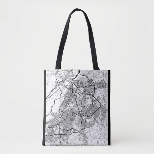 Lahore Pakistan Karte Tasche (Vorderseite)