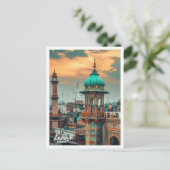 Lahore Pakistan Kunst, Dichtung und Musik Postkarte (Stehend Vorderseite)