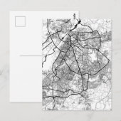 Lahore Pakistan Map Postkarte (Vorne/Hinten)