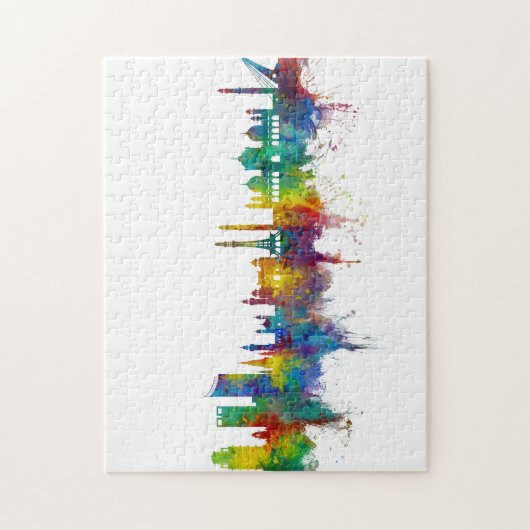 Lahore Pakistan Skyline Puzzle (Vertikal)