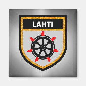 Lahti Flag Magnet (Vorne)