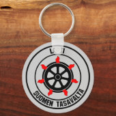 Lahti Round Emblem Schlüsselanhänger (Vorderseite)