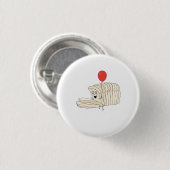 Laib Brot, geschnittenes Brot Thema Button (Vorne & Hinten)
