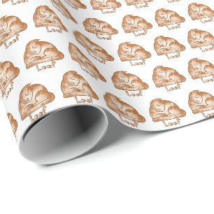 Laib Katz Geschenkpapier