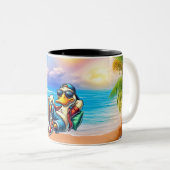 Laid Back Beaching Duck Tasse (VorderseiteRechts)