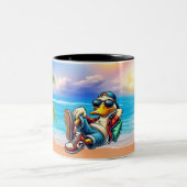 Laid Back Beaching Duck Tasse (Mittel)