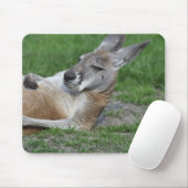 Laid-back Kangaroo Mousepad (Mit Mouse)