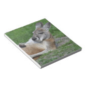 Laid-back Kangaroo Notizblock (angewinkelt)