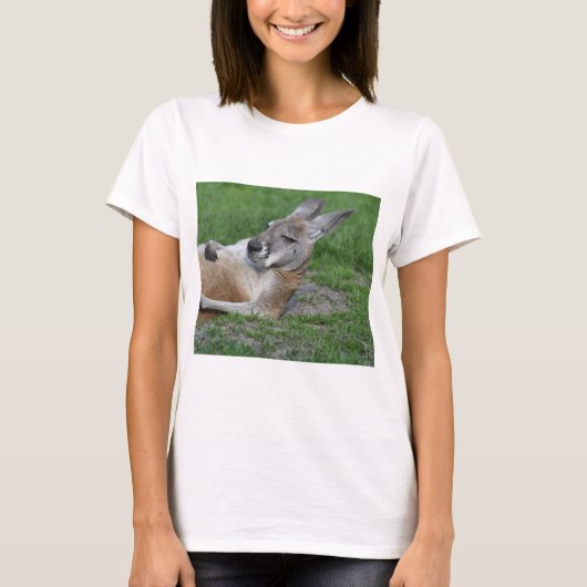 Laid-back Kangaroo T-Shirt (Vorderseite)