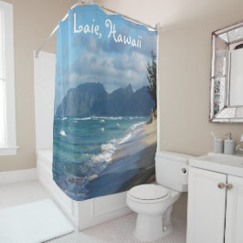 Laie Beach, Hawaii Duschvorhang