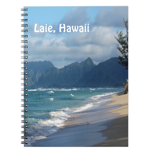 Laie Beach, Hawaii Notizblock (Vorderseite)