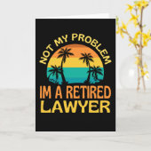 Laien Anwalt nicht mehr mein Problem Karte (Gelbe Blume)