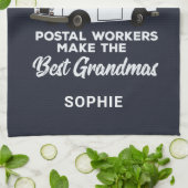 Laien Postfachleute machen die besten Grandmas maß Geschirrtuch (Gefaltet)