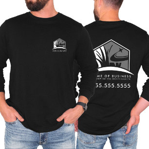 Laienpflege-Landschaftslogo Langlebigkeit T-Shirt