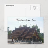 Laigrüße Postkarte (Vorne/Hinten)