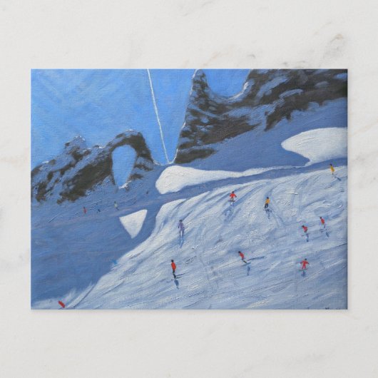 L'aiguille Percee Tignes 2009 Postkarte (Vorderseite)