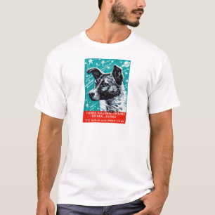 Laika 1957 der Raum-Hund T-Shirt