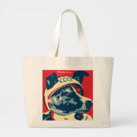 Laika der Raum-Hund - Laika: OHP Tasche