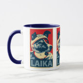 Laika der Raum-Hund - Laika: OHP Tasse (Links)