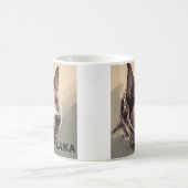 Laika, erster Hund im Weltraum Verwandlungstasse (Mittel)