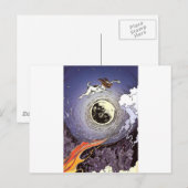 laika postkarte (Vorne/Hinten)