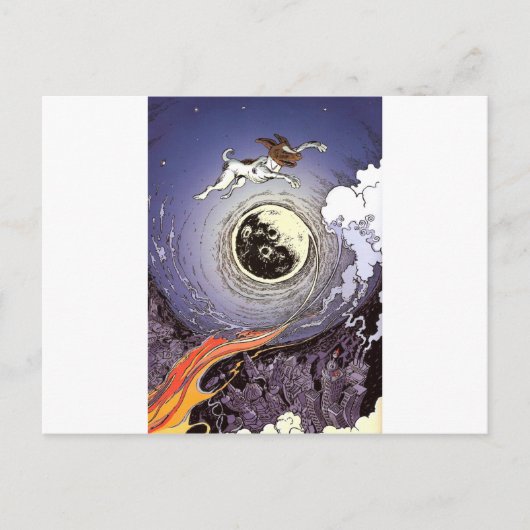 laika postkarte (Vorderseite)