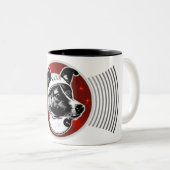 Laika - Raum-Hundegetriebe-Behälter: Tasse (VorderseiteRechts)