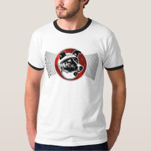 Laika - Raum-Hundegetriebe: T - Shirt